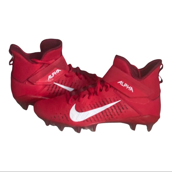 men red nike football cleats